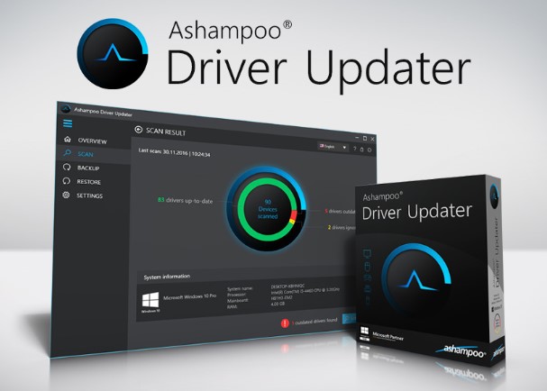 Ashampoo Driver Updater Crack Plus Serial key For Lifetime