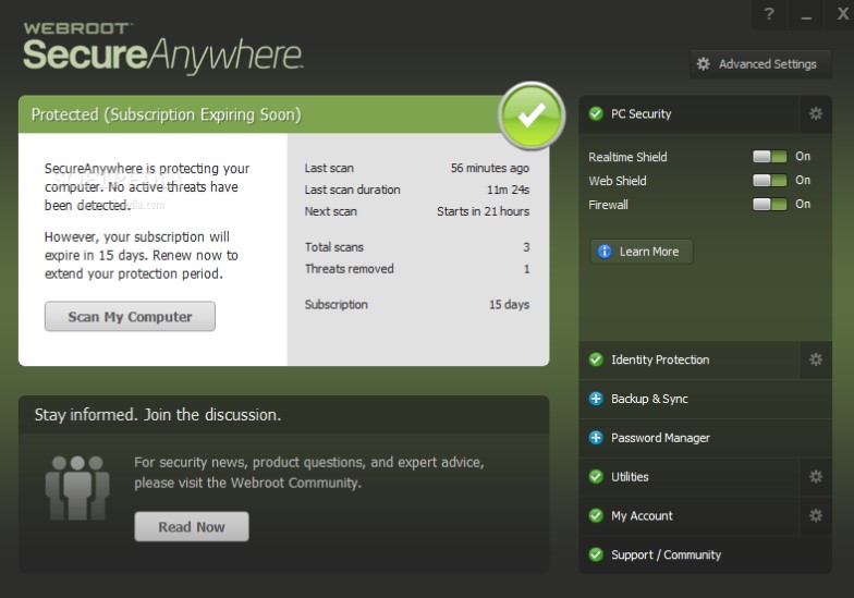 Webroot SecureAnywhere Antivirus 2022 Crack + Activation Key Free